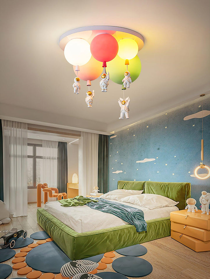 Frosted Balloon Combination Ceiling Lamp - Vakkerlight