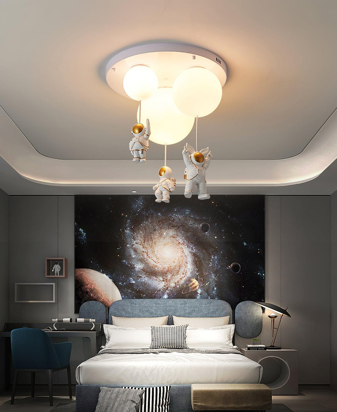 Frosted Balloon Combination Ceiling Lamp - Vakkerlight