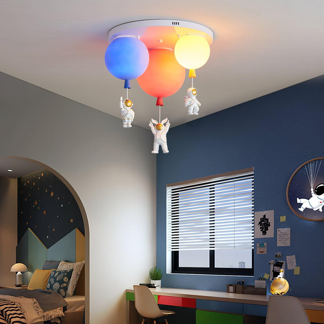 Frosted Balloon Combination Ceiling Lamp - Vakkerlight