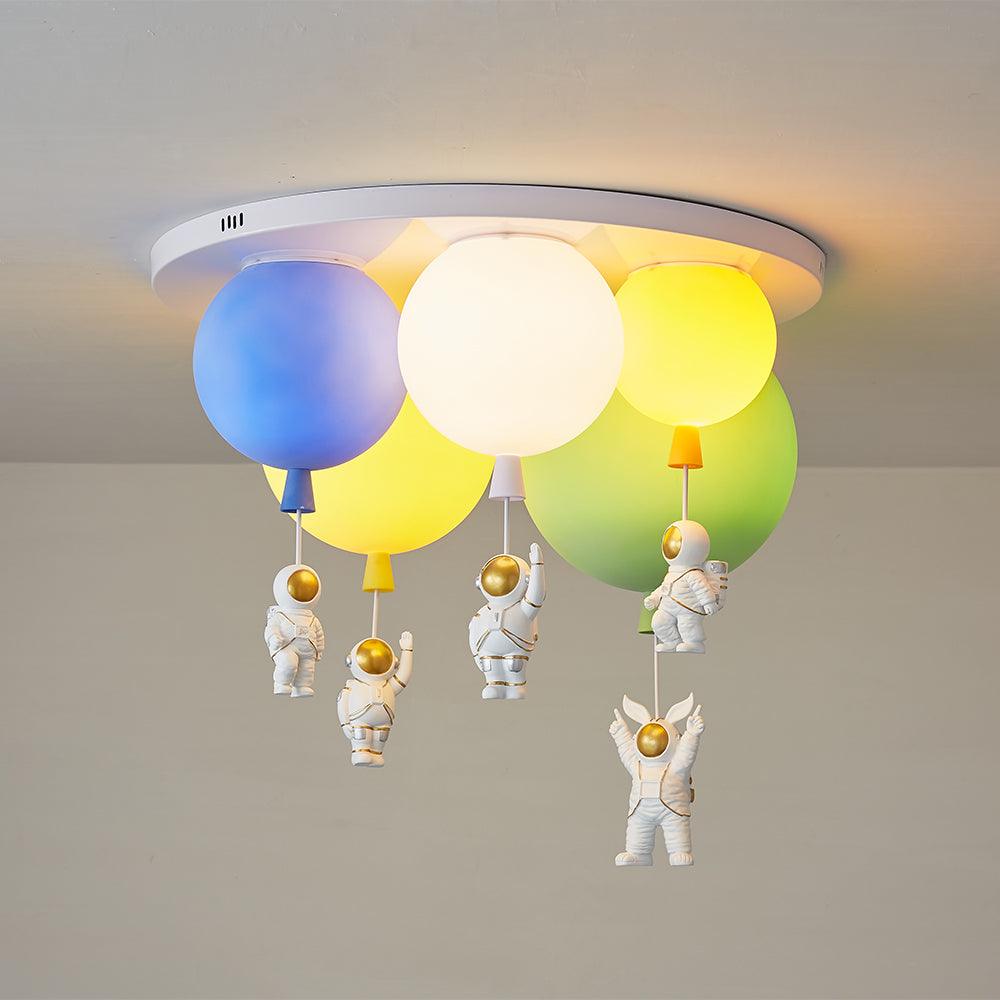 Frosted Balloon Combination Ceiling Lamp - Vakkerlight