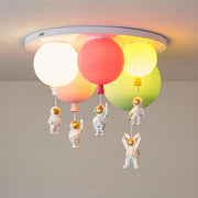 Frosted Balloon Combination Ceiling Lamp - Vakkerlight
