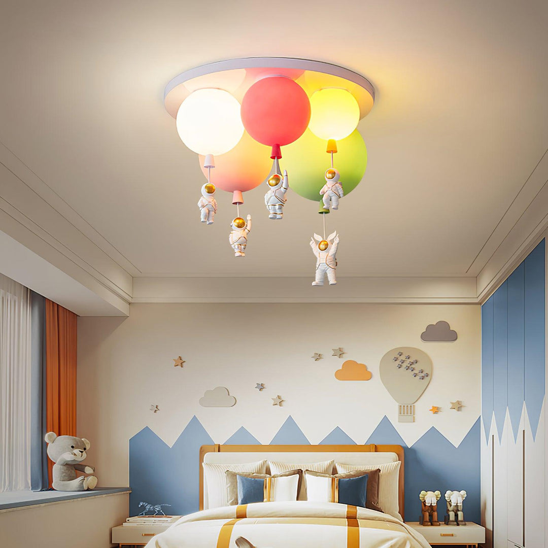 Frosted Balloon Combination Ceiling Lamp - Vakkerlight