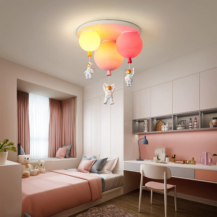 Frosted Balloon Combination Ceiling Lamp - Vakkerlight