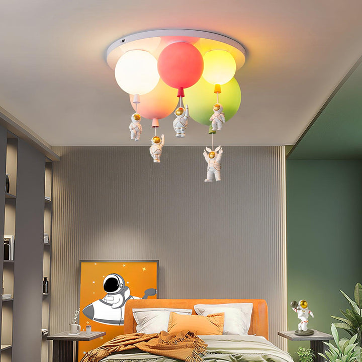 Frosted Balloon Combination Ceiling Lamp - Vakkerlight