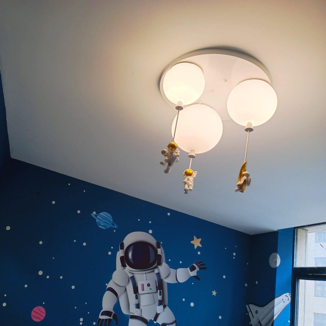 Frosted Balloon Combination Ceiling Lamp - Vakkerlight