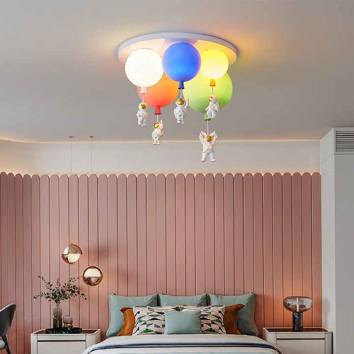 Frosted Balloon Combination Ceiling Lamp - Vakkerlight