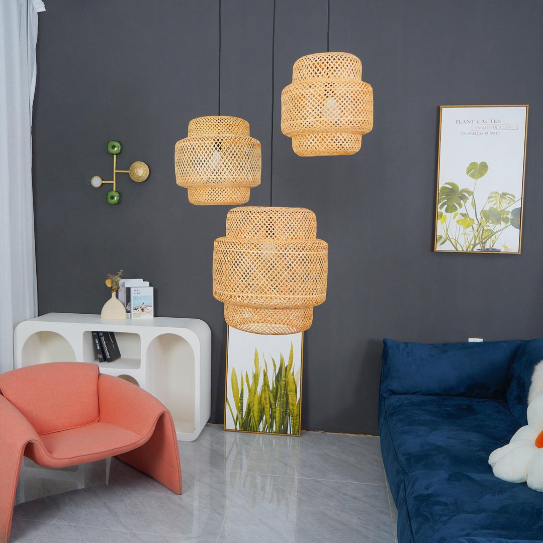 Bamboo Pendant Light - Vakkerlight