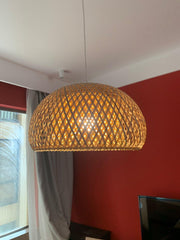Bamboo Braided Pendant Lamp - Vakkerlight