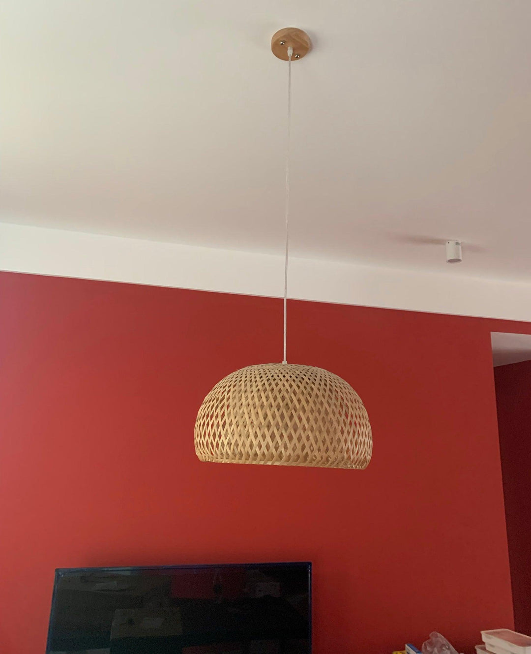 Bamboo Braided Pendant Lamp - Vakkerlight