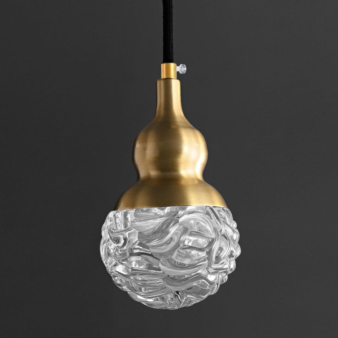 Bella Brass Pendant Light - Vakkerlight