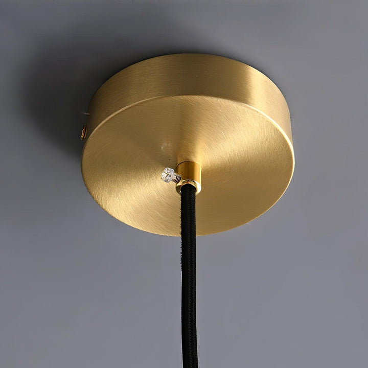 Bella Brass Pendant Light - Vakkerlight