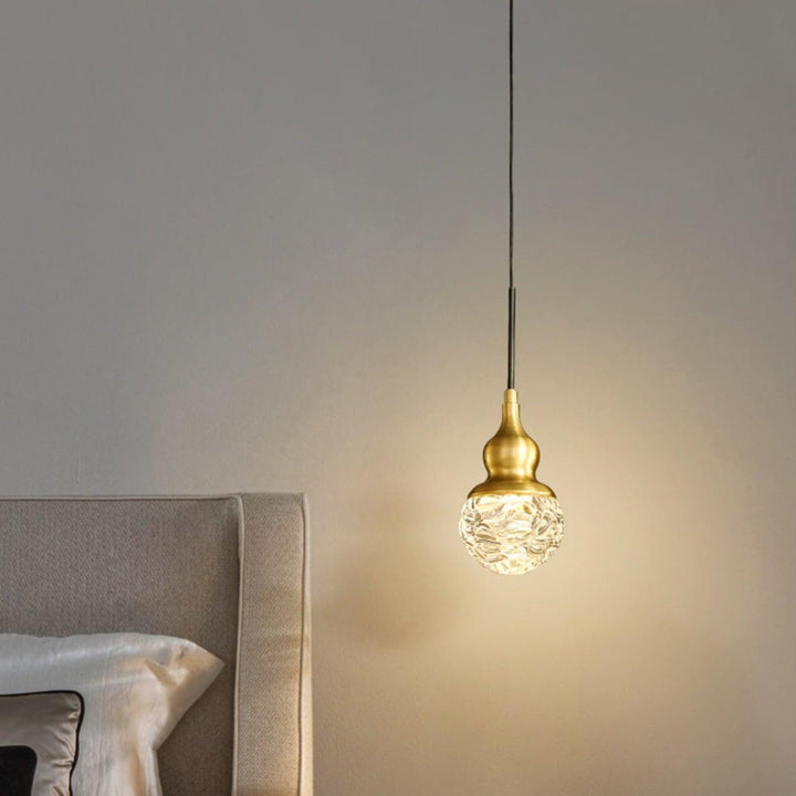 Bella Brass Pendant Light - Vakkerlight