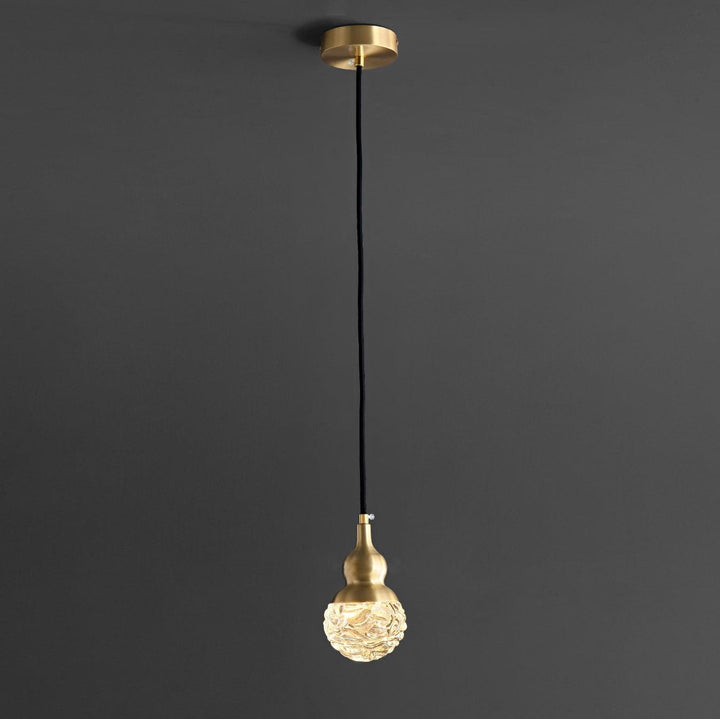 Bella Brass Pendant Light - Vakkerlight