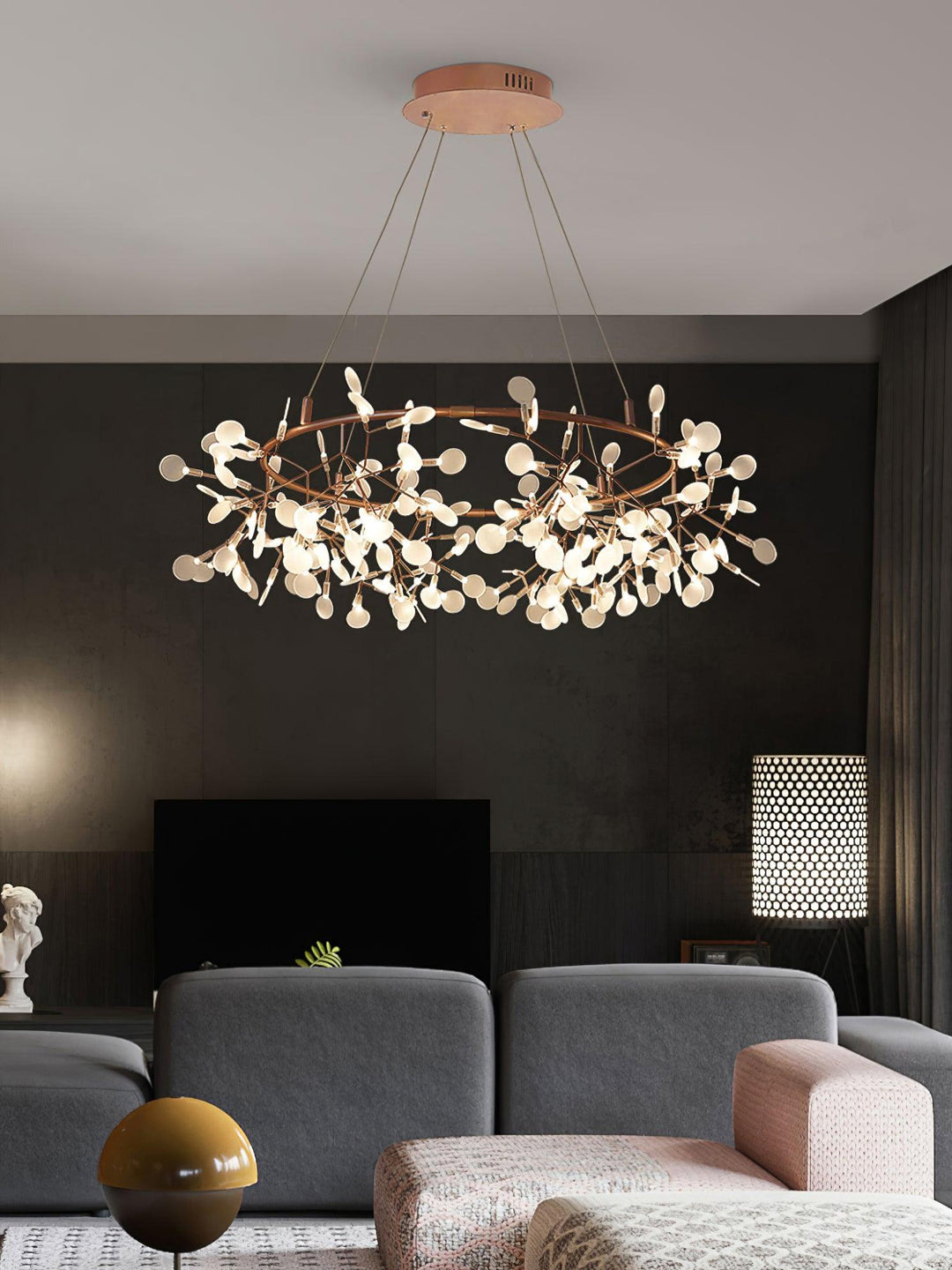 Big O Firefly LED Chandelier - Vakkerlight