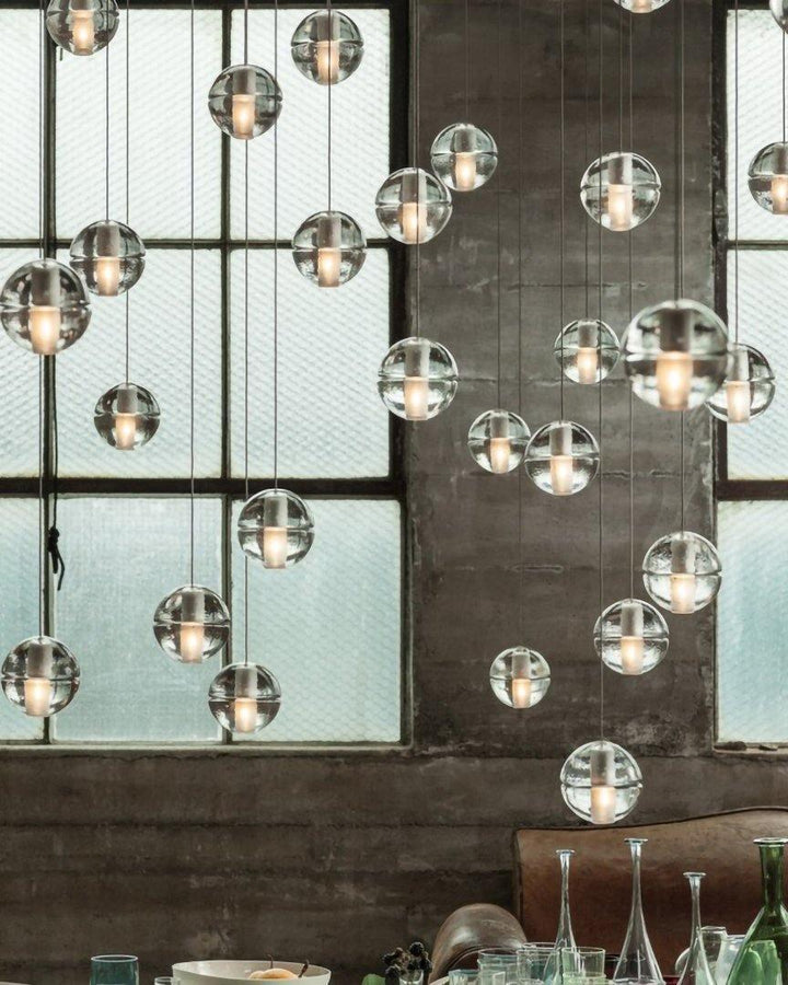 Crystal Bubbles balls Pendant Lamp