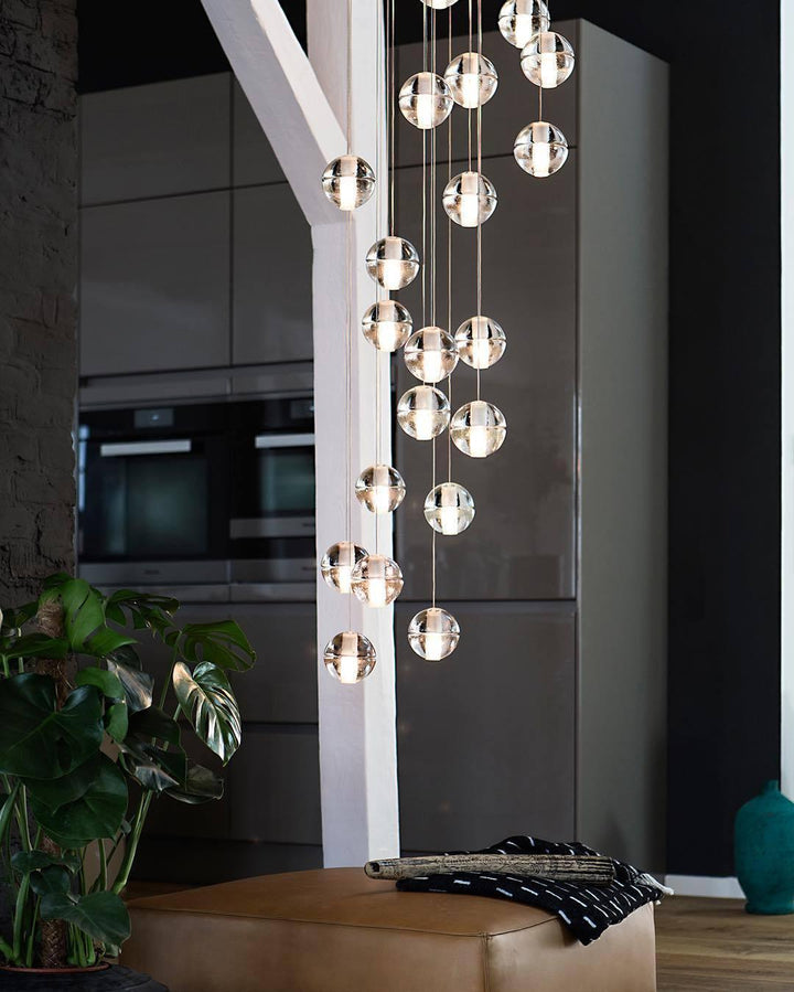 Crystal Bubbles balls Pendant Lamp