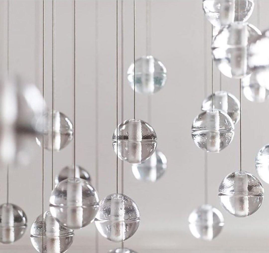 Crystal Bubbles balls Pendant Lamp