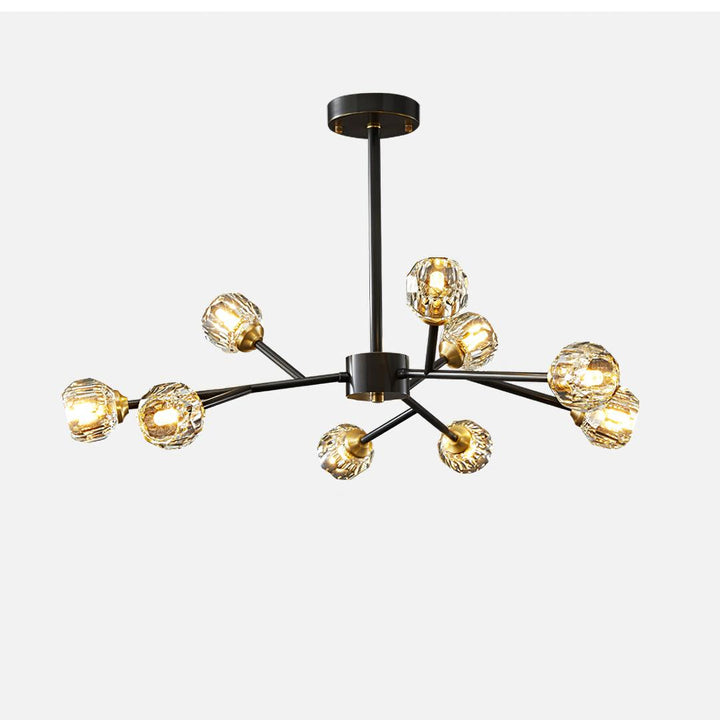 Crystal Ball Round Cluster Chandelier - Vakkerlight