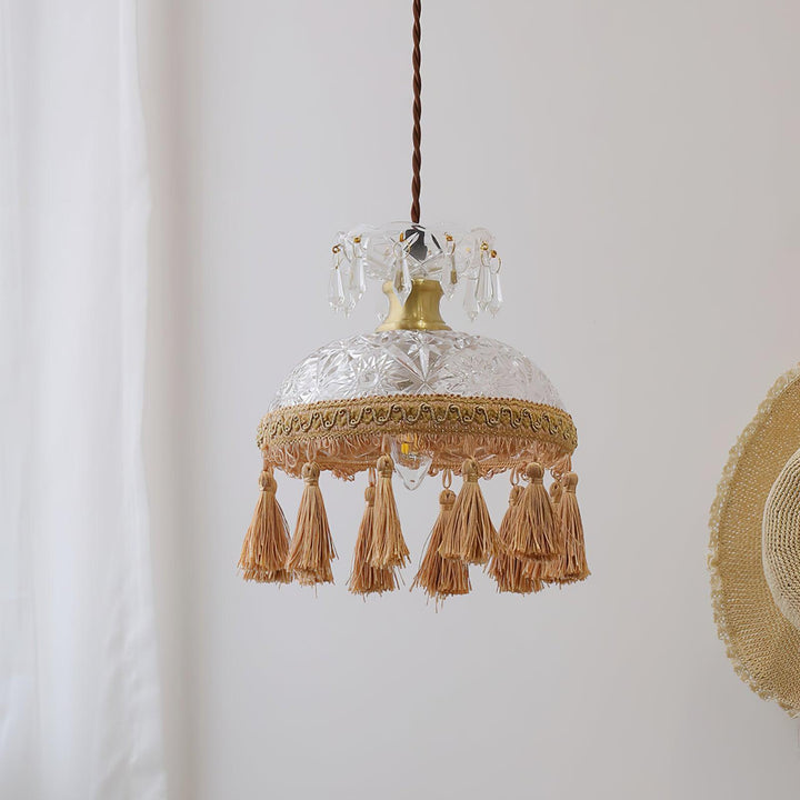 Bowl Tassel Pendant Light - Vakkerlight