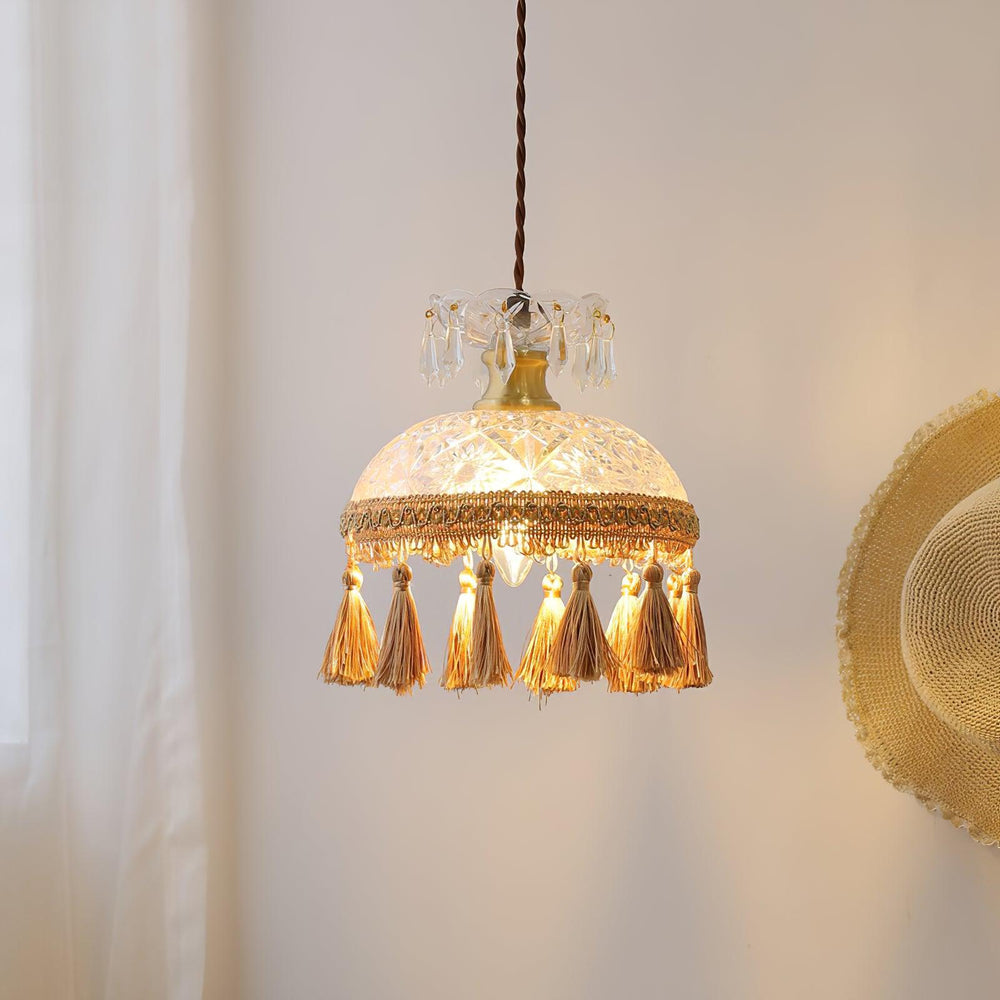 Bowl Tassel Pendant Light - Vakkerlight