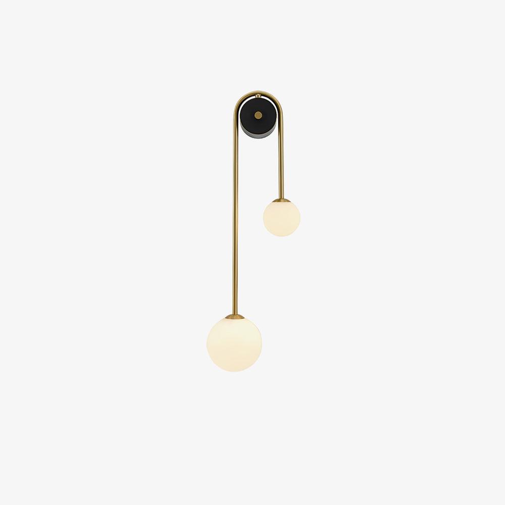 Brass Arc Wall Light - Vakkerlight