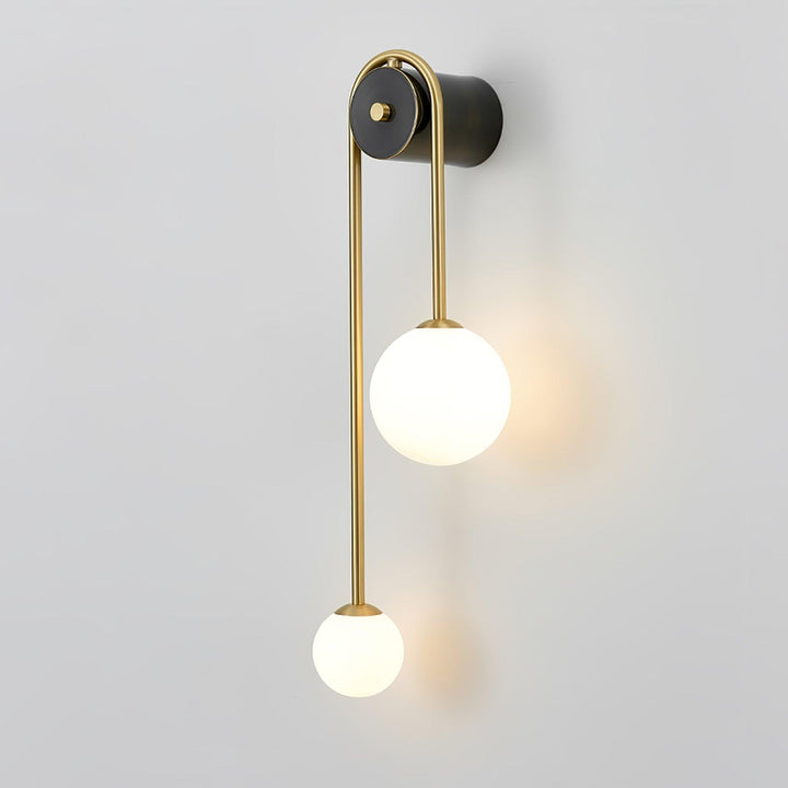 Brass Arc Wall Light - Vakkerlight