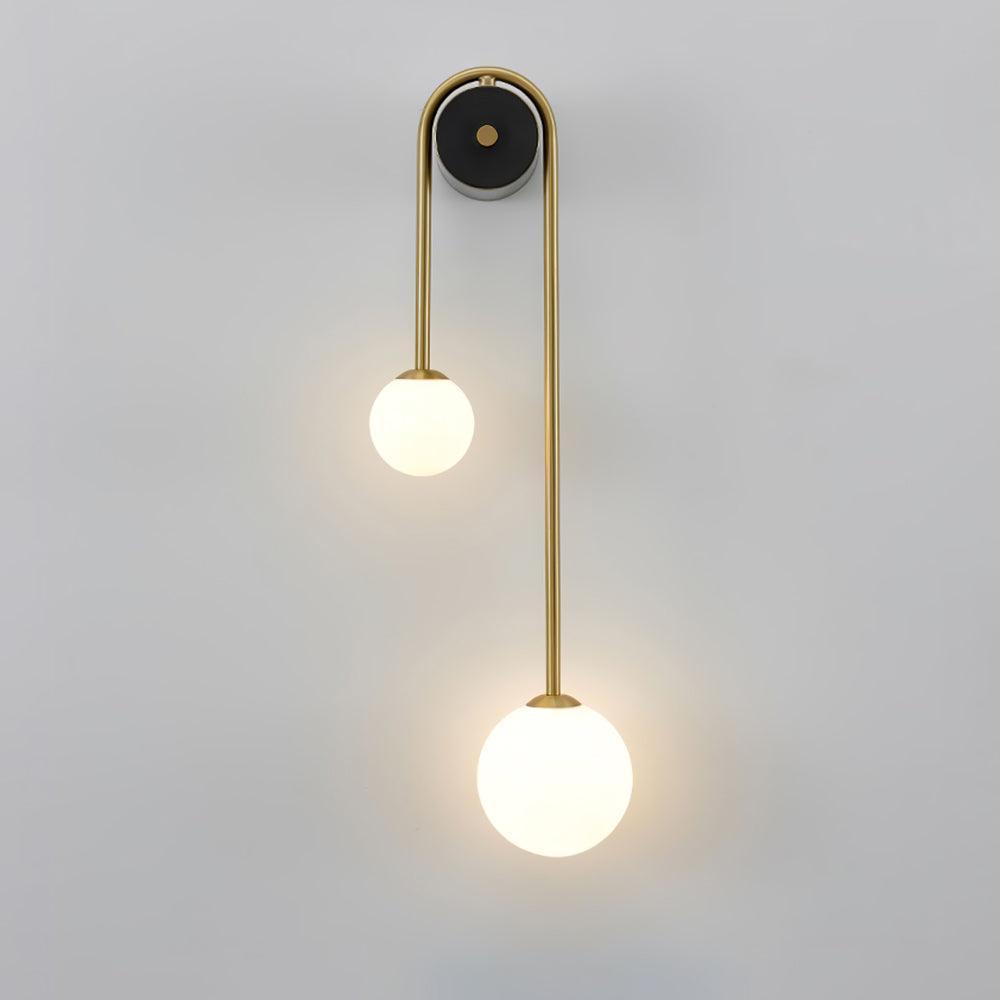 Brass Arc Wall Light - Vakkerlight