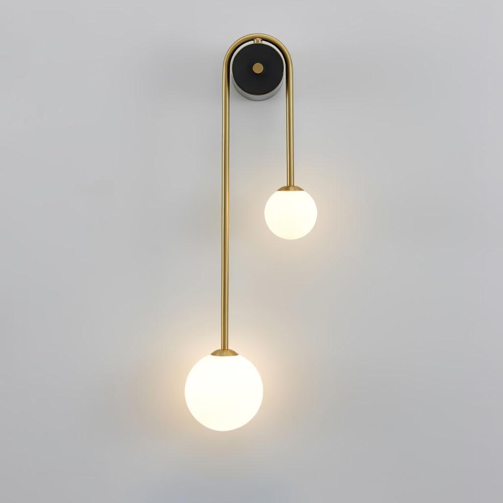 Brass Arc Wall Light - Vakkerlight