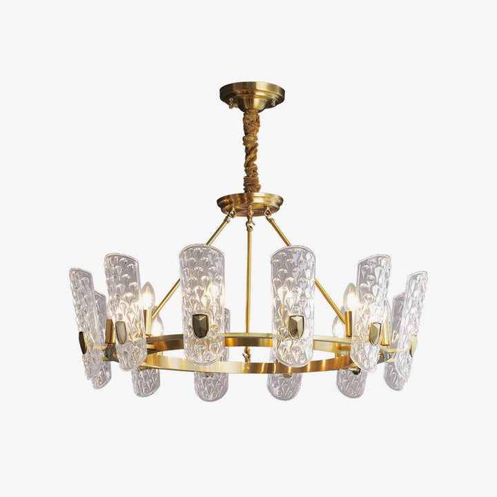 Brass Central Chandelier - Vakkerlight