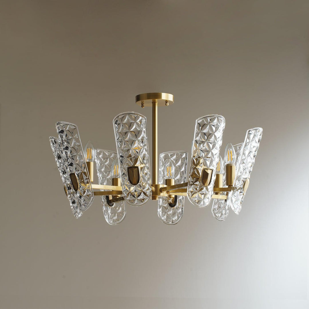 Brass Central Chandelier - Vakkerlight