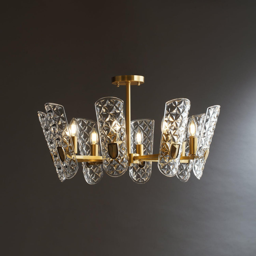 Brass Central Chandelier - Vakkerlight