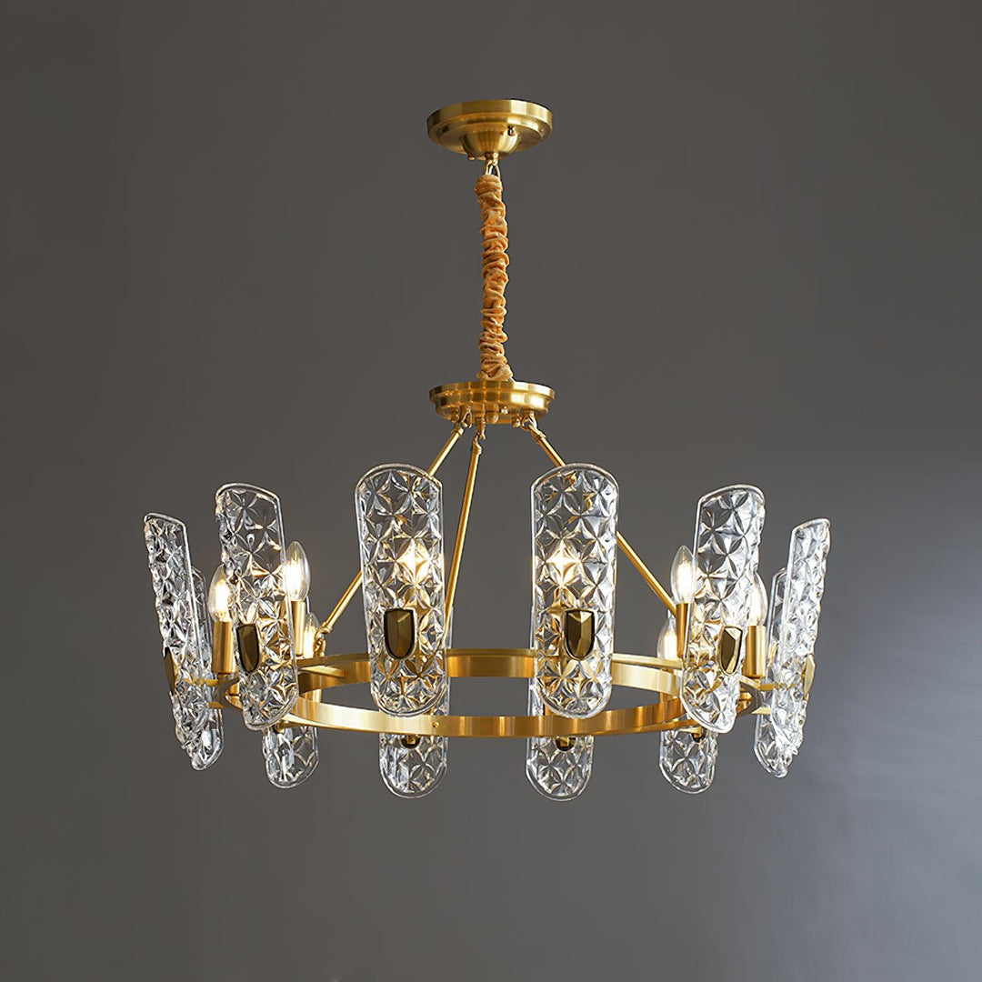 Brass Central Chandelier - Vakkerlight