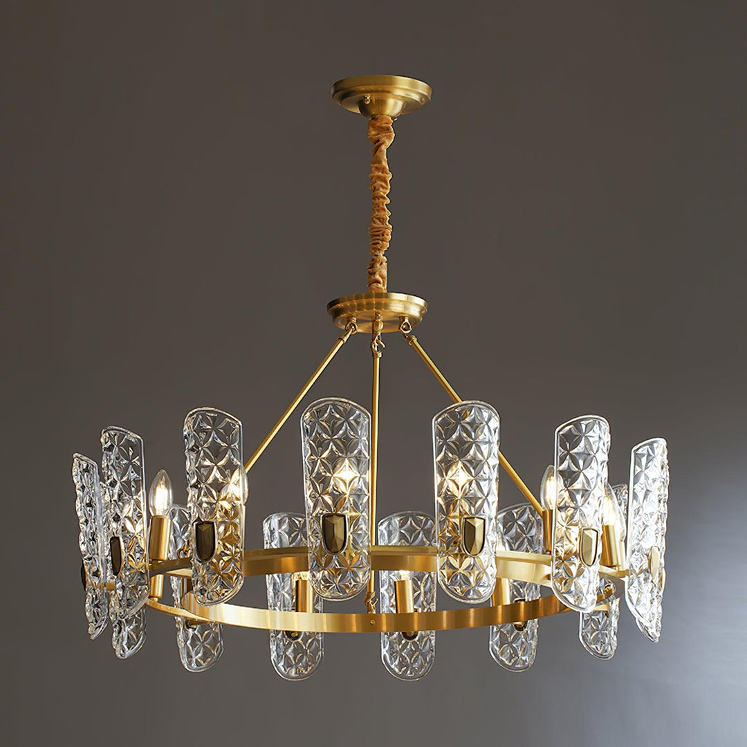 Brass Central Chandelier - Vakkerlight