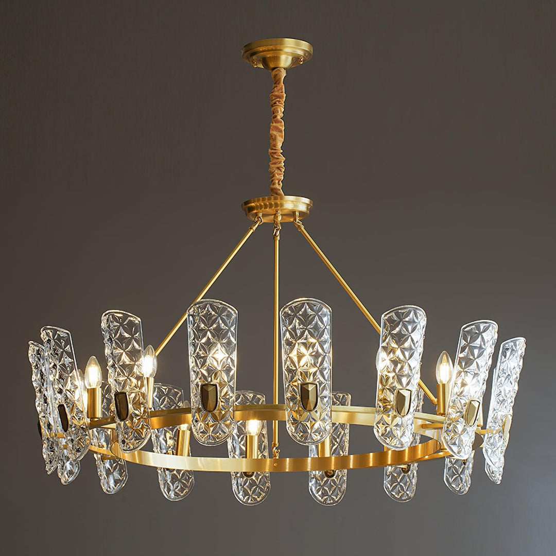 Brass Central Chandelier - Vakkerlight