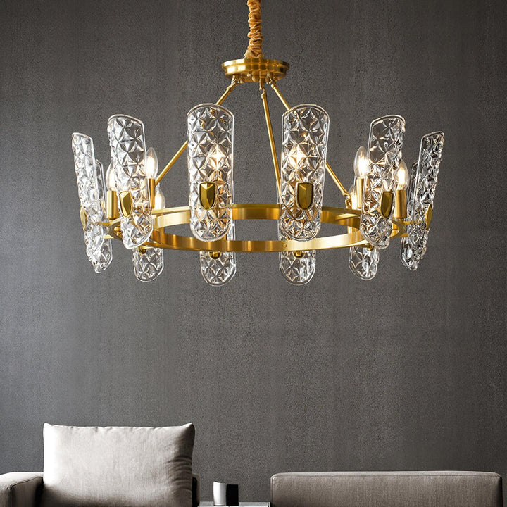 Brass Central Chandelier - Vakkerlight