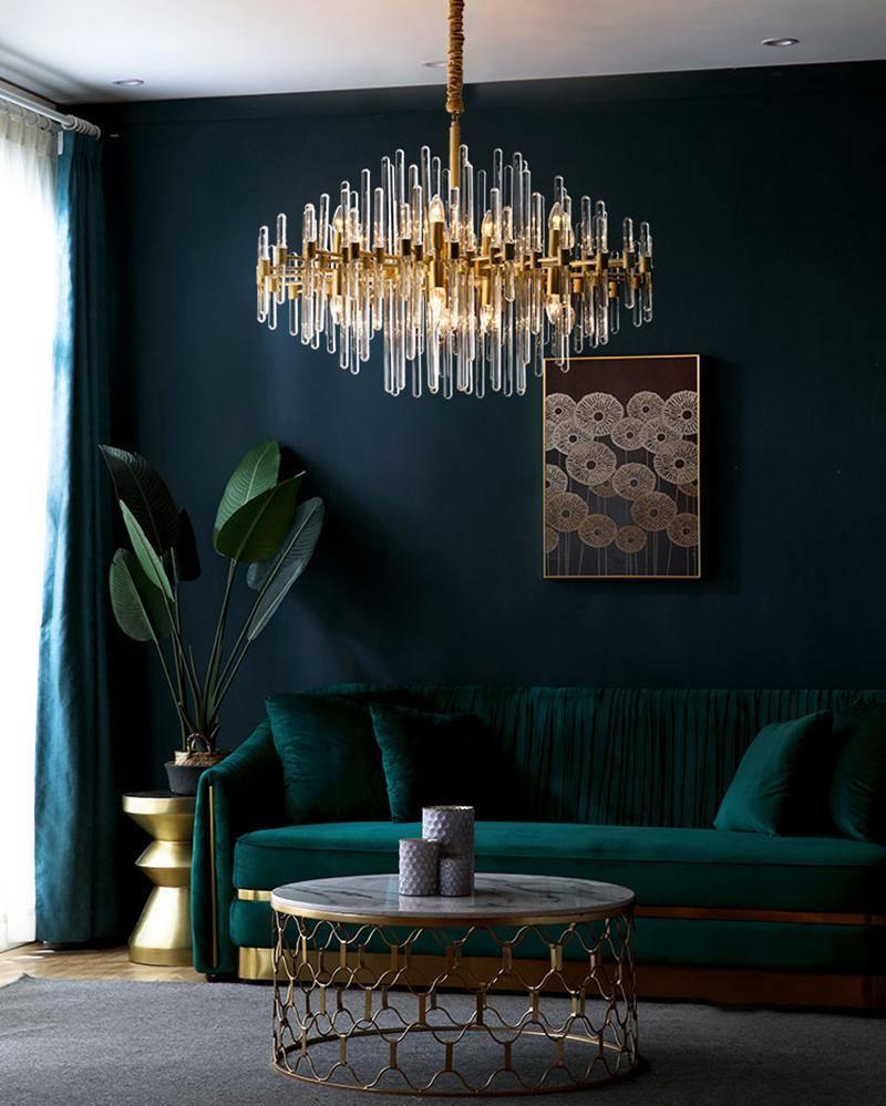 Vintage Antique Brass Chandelier - Vakkerlight