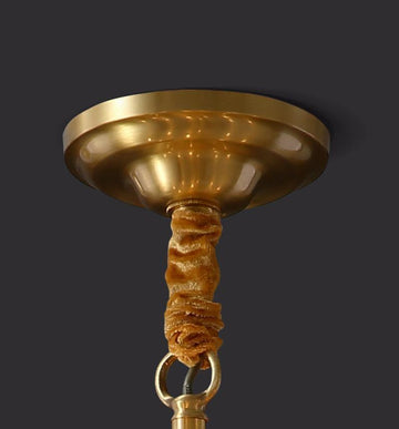 Vintage Antique Brass Chandelier – detail 36 — Dimension drawings 1