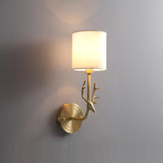 Brass Deer Head Wall Light - Vakkerlight