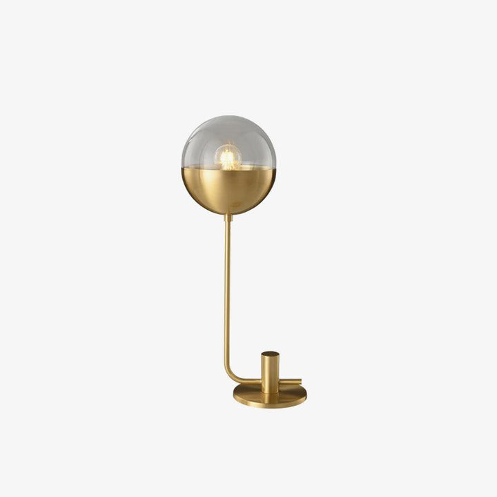 Brass Globular Table Lamp - Vakkerlight