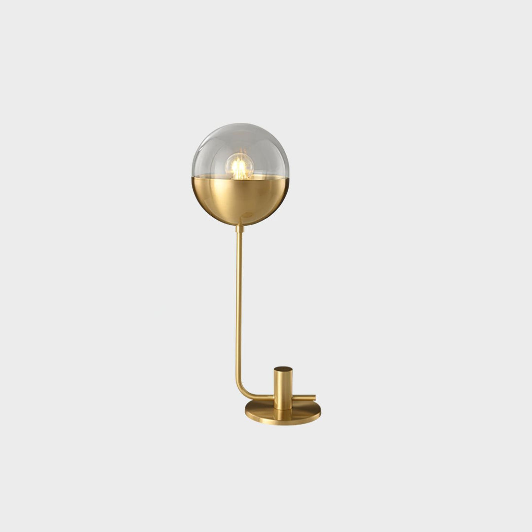 Brass Globular Table Lamp - Vakkerlight