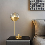 Brass Globular Table Lamp - Vakkerlight