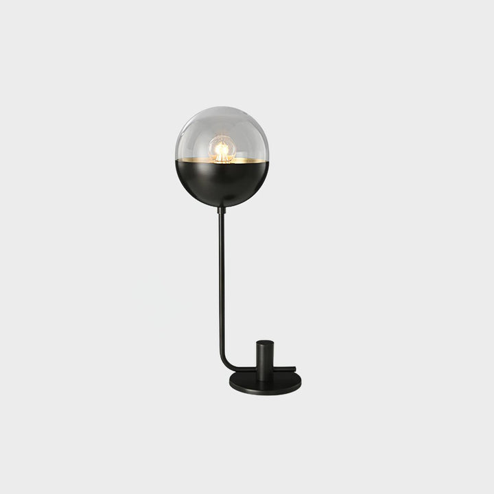 Brass Globular Table Lamp - Vakkerlight