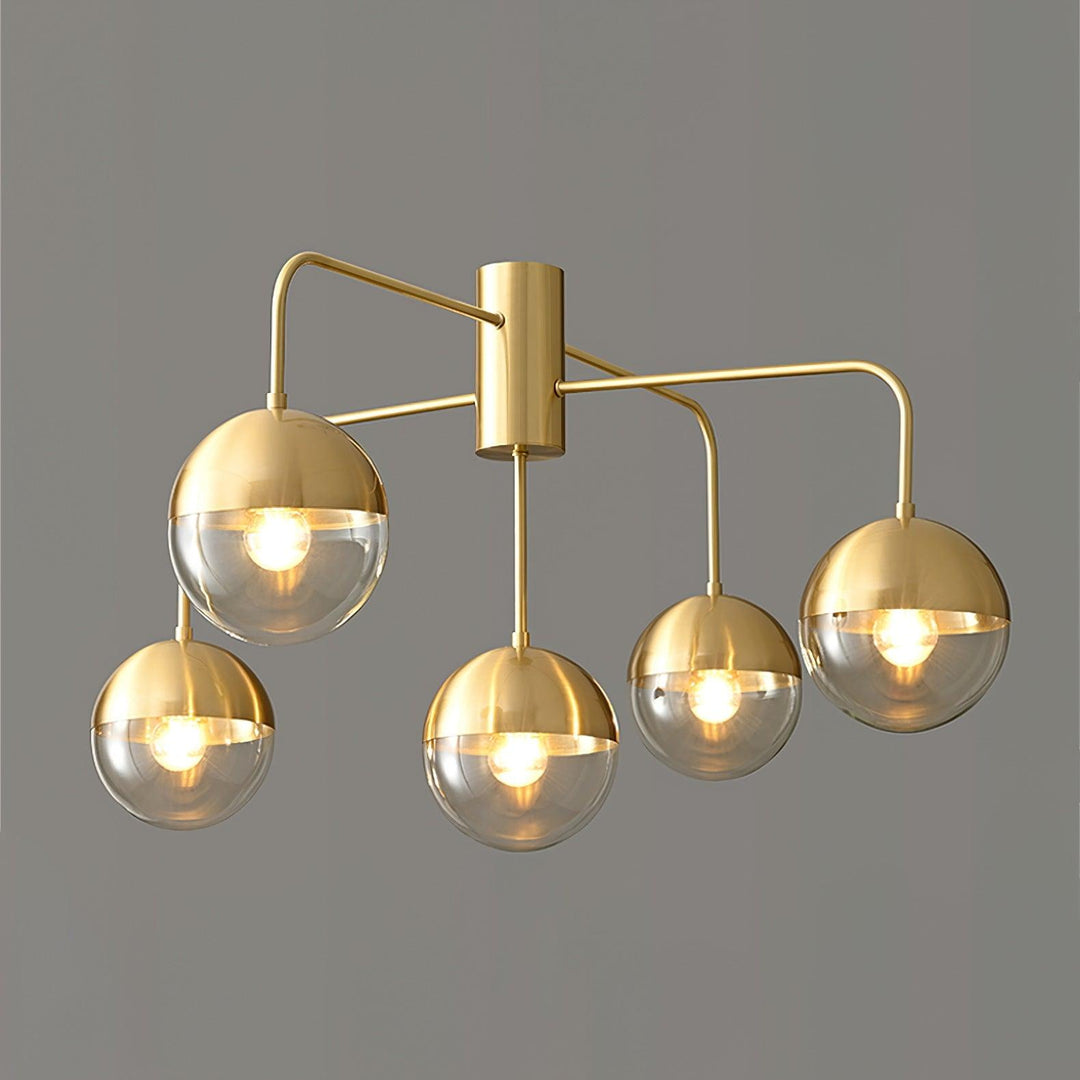 Brass Globulars Ceiling Lamp - Vakkerlight