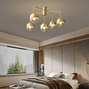 Brass Globulars Ceiling Lamp - Vakkerlight