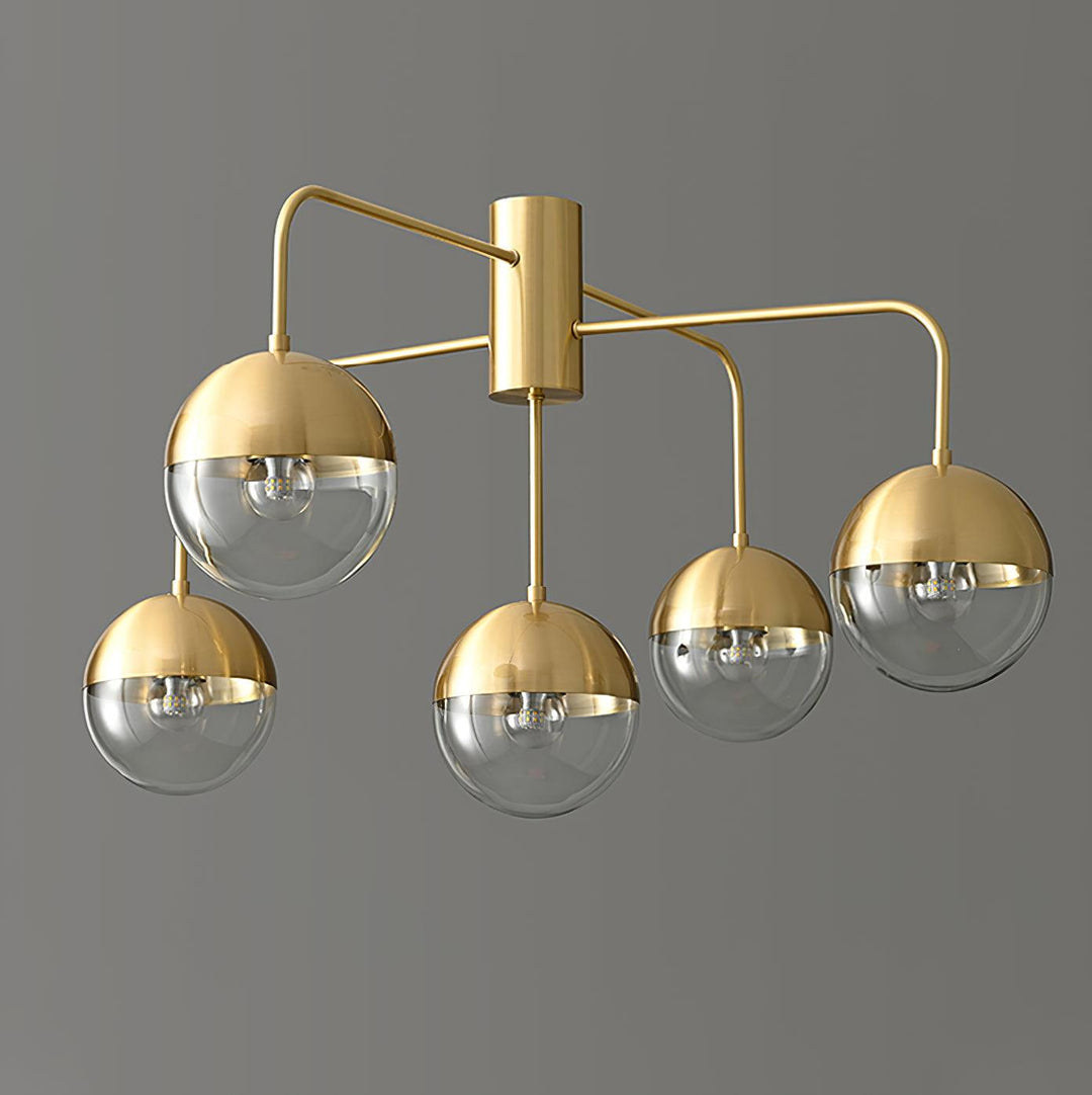 Brass Globulars Ceiling Lamp - Vakkerlight