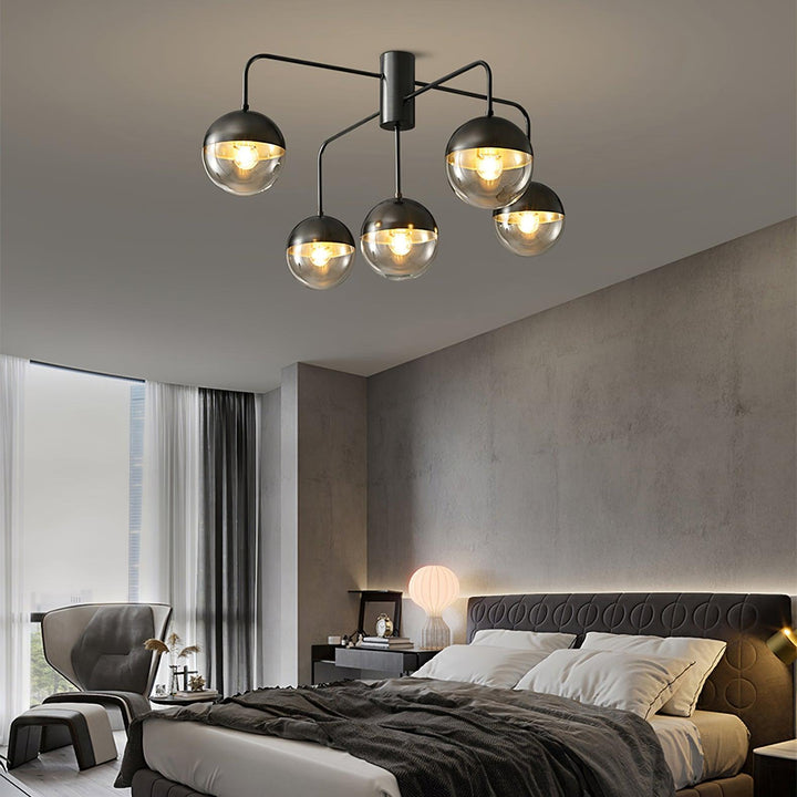 Brass Globulars Ceiling Lamp - Vakkerlight