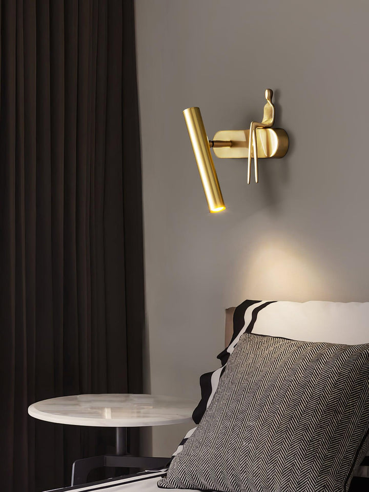 Brass Villain Wall Lamp - Vakkerlight