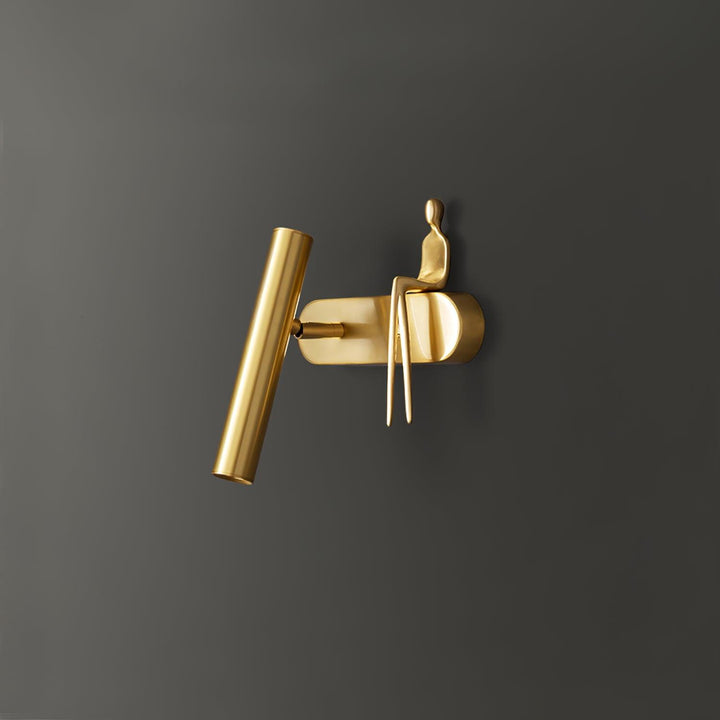 Brass Villain Wall Lamp - Vakkerlight