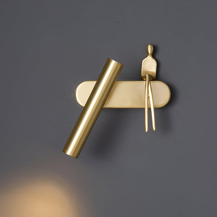 Brass Villain Wall Lamp - Vakkerlight