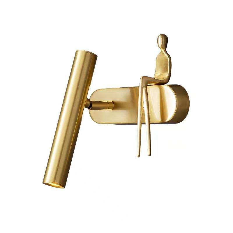 Brass Villain Wall Lamp - Vakkerlight